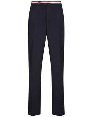 Thom Browne Wool Pants - Blue
