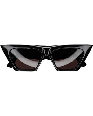 Phoebe Philo Peak Sunglasses - Black