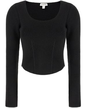 Alaïa Clothing Tops - Black