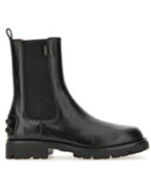 Tod's High Ankle Boots - Black