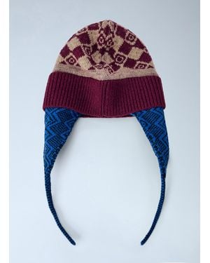 Dries Van Noten Marvin Beanie Hat - Blue
