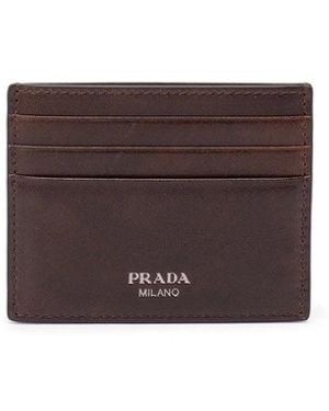 Prada Vintage Leather Cardcase - Purple