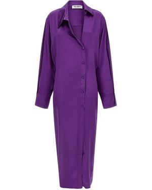 The Attico Chemisier Dress - Purple