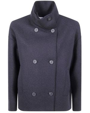 Harris Wharf London Coats - Blue