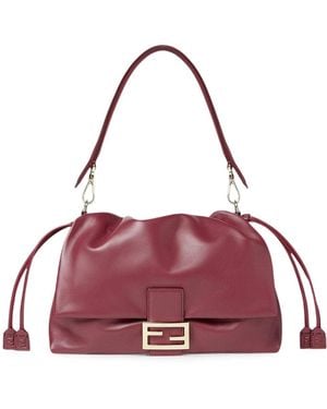 Fendi Borsa "Baguette Soft Large" - Purple