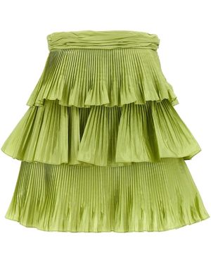 Valentino Garavani Skirt Velentino Taffetã - Green