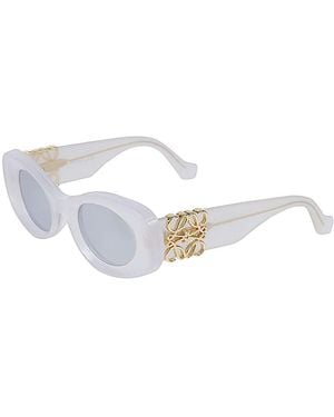 Loewe Anagram Sunglasses - White