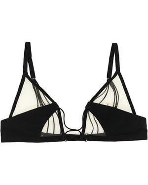 Rick Owens X Livy 'Raw District' Bra - Black