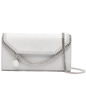 Stella McCartney Wallets Outer: Recycled Polyester - White