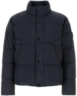 Stone Island Midnight Nylon Down Jacket - Blue