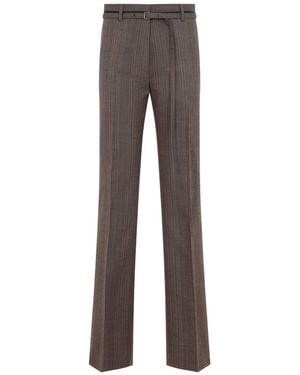 Dries Van Noten Straight Pants - Gray