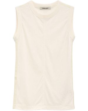 Phoebe Philo Cotton Tank Top - Natural