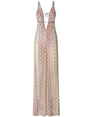 Missoni Long Jumpsuit - White