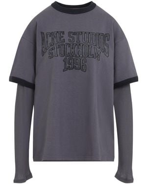 Acne Studios Ls T-Shirt - Blue