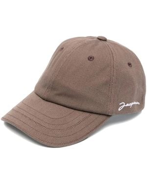Jacquemus Baseball Cap La Casquette - Gray