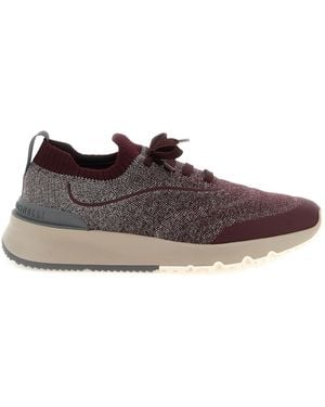 Brunello Cucinelli 'Runners' Sneakers - Brown