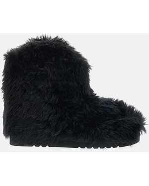 Stand Studio Maisie Faux Fur Snow Boots - Black