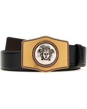 Versace Belt H.40 Calf Leather - Black