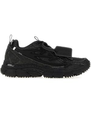 Off-White c/o Virgil Abloh Off Denim Sneakers - Black