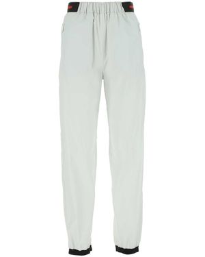 Prada Chalk Nylon Tech Pant - White