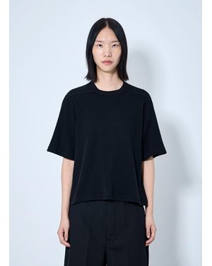 Rick Owens Cropped Brad T-Shirt - Blue
