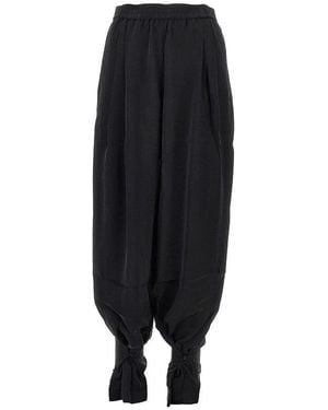 ANDAMANE 'Renee' Cupro Pants - Black