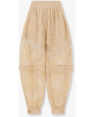 Zimmermann Luna Lace Harem Pant - Natural