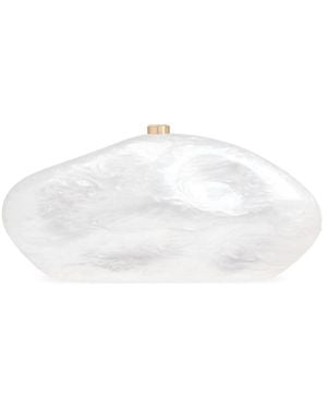 Cult Gaia Neutrals Clutch Bags - White