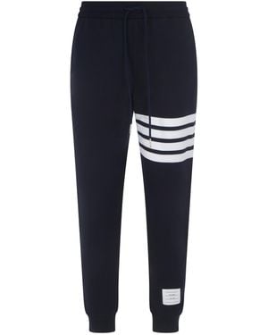 Thom Browne Sweatpants - Blue