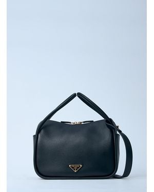Prada Darling Leather Handbag - Blue