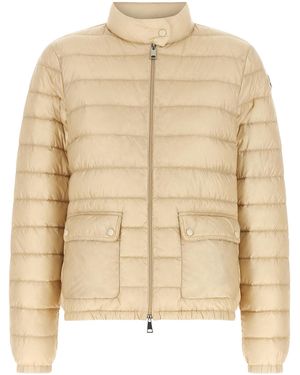 Moncler 'Lans' Down Jacket - Natural