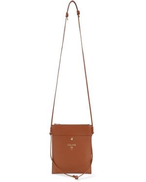 Celine Sharp Pouch Lamb Skin - White