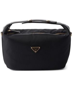 Prada Chãrie Mini Re-Nylon Handbag - Black