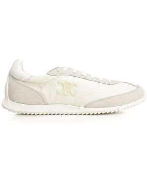 Celine Low-Top "Racer" Sneaker - Natural