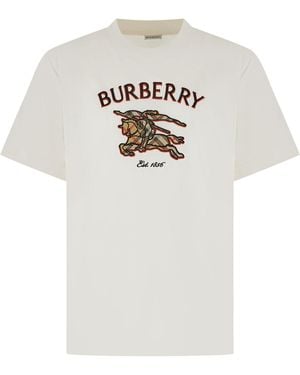 Burberry Clothing T-Shirt - White