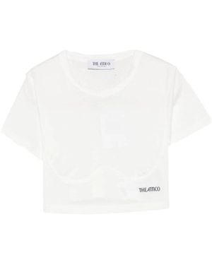 The Attico T-Shirt Cotton - White