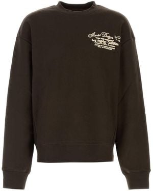 Amiri 100% Cotton Sweatshirt - Black