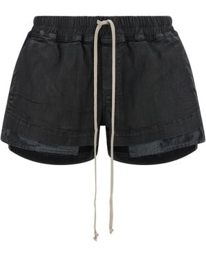 Rick Owens 'Fog Boxers' Shorts - Black