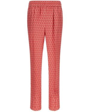 Ferragamo Clothing Pants - Red