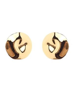 McQueen Mcqueen Metallic Earrings
