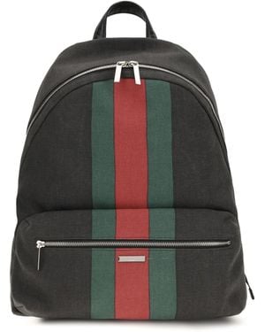 Gucci Backpack Web Large - Blue