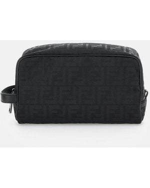Fendi Beauty Case Ff - Black