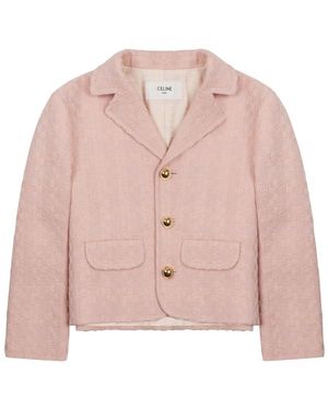 Celine Wool Jacket - Pink