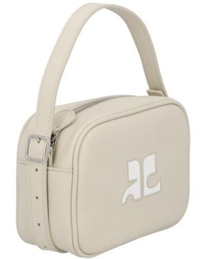 Courreges "Reedition Naplack" Bag - Natural