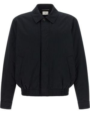 Saint Laurent Cotton Shell Jacket Clothing - Blue
