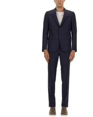 ZEGNA "One Hundred And Twenty Thousand" Wool Dress - Blue