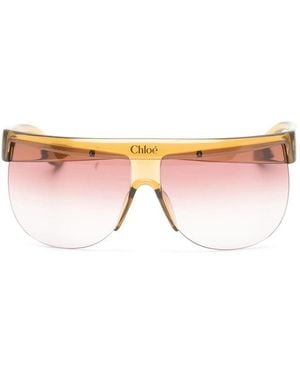 Chloé Chloé Neutrals Sunglasses - Pink