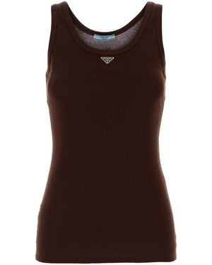 Prada Jersey - Brown