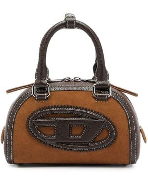 DIESEL 1Dr Dome Crossbody Bag - Brown