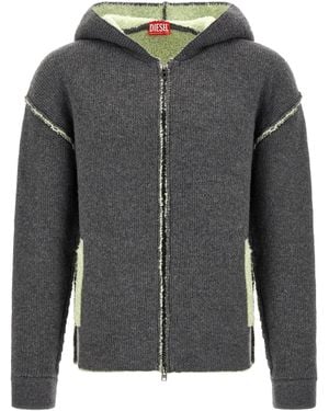DIESEL 'K-Boubby' Hoodie - Gray